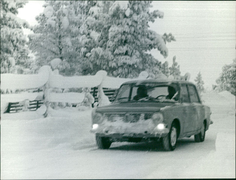 Fiat 124 - Vintage Photograph