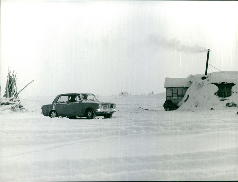 Fiat 124 - Vintage Photograph