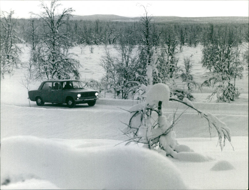 Fiat 124 - Vintage Photograph