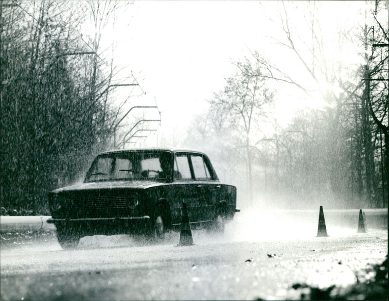 Fiat 124 - Vintage Photograph