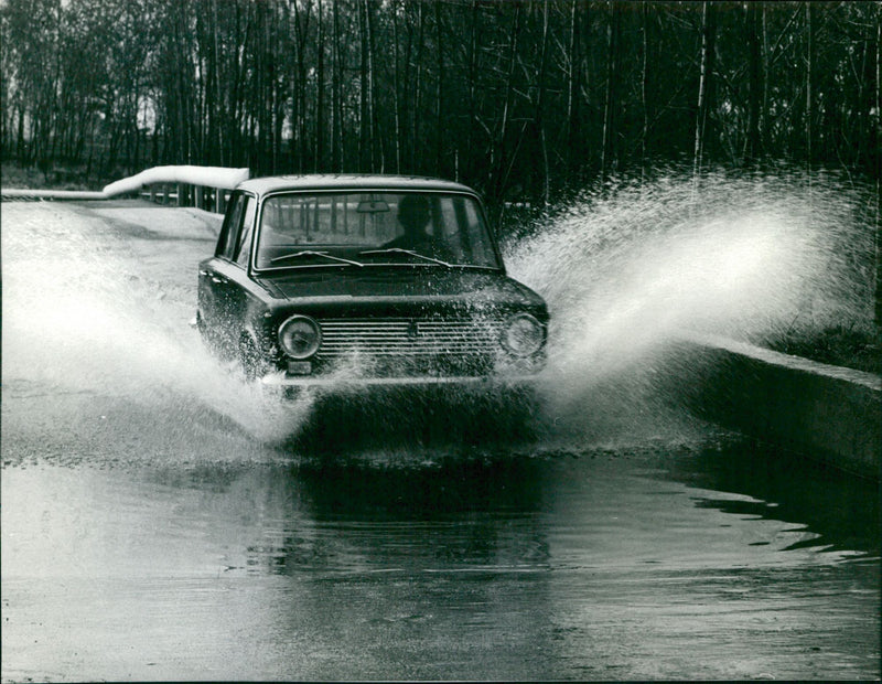 Fiat 124 - Vintage Photograph