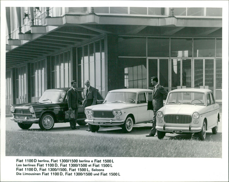 Fiat 1100 Berlina, Fiat 1300/1500 Berlina, Fiat 1500 L - Vintage Photograph