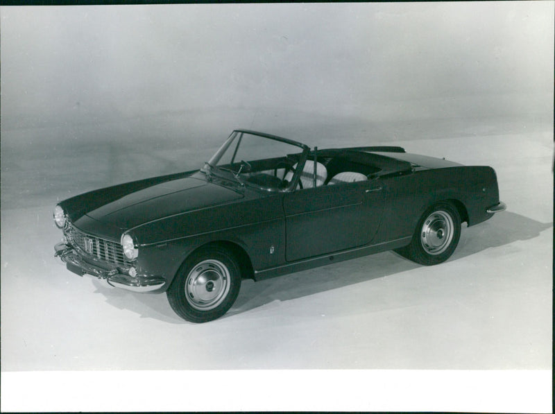 Fiat 1500 Cabriolet. - Vintage Photograph