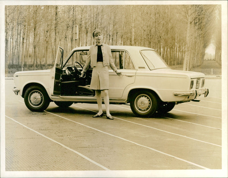 Fiat 125 - Vintage Photograph