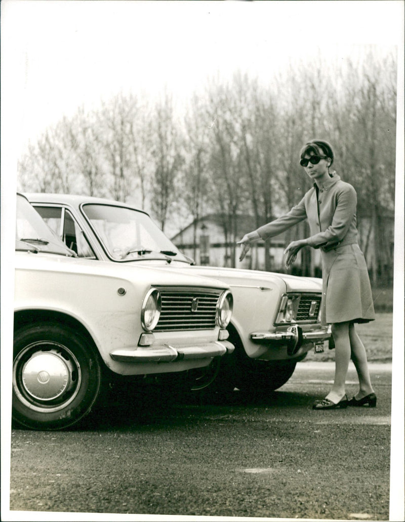 Fiat 125 - Vintage Photograph