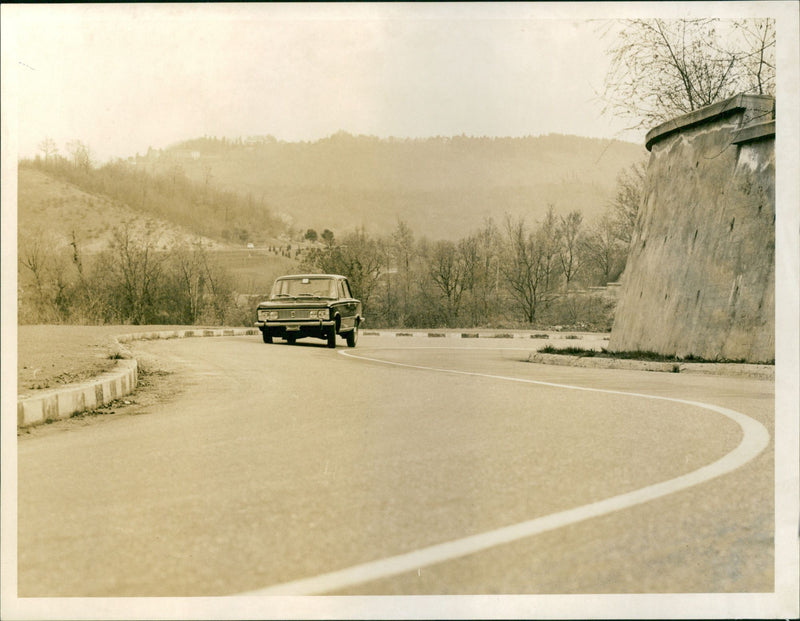 Fiat 125 - Vintage Photograph