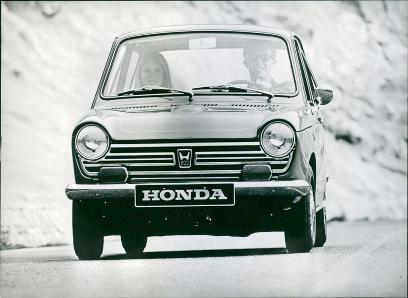 1968 Honda N 600 - Vintage Photograph