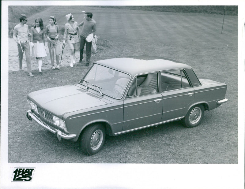 Fiat 125 - Vintage Photograph