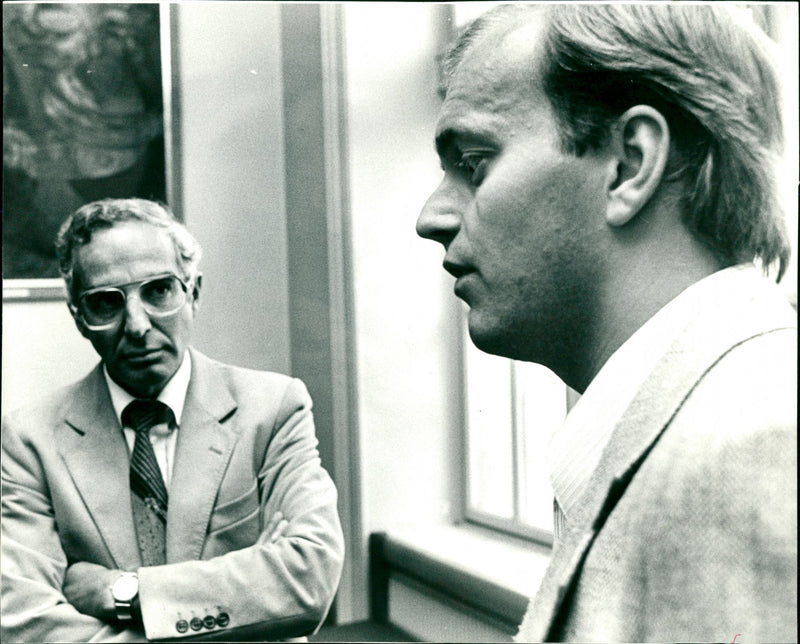 Peter Wallin och Leif Sil - Vintage Photograph