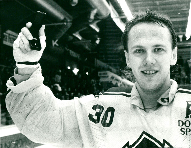 Ishockey Göte Wälitalo - Vintage Photograph