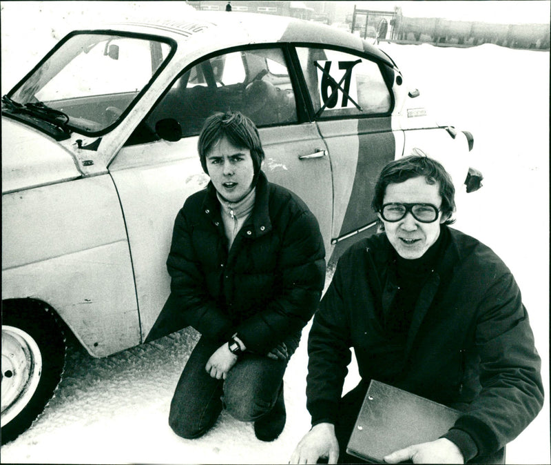 Bosse Andersson & Gunnar Lundström - Vintage Photograph