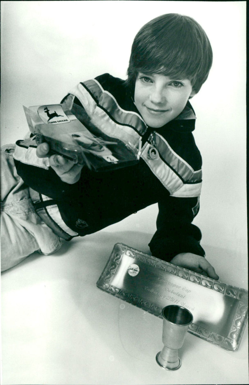 Joakim Berglin, mini racing Umeå AK - Vintage Photograph