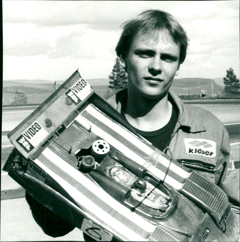 Thomas Oscarsson, mini racing Umeå - Vintage Photograph