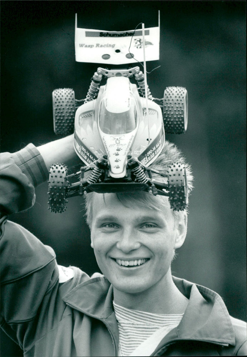 Christer Burström, Umeå mini racing - Vintage Photograph