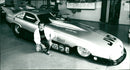 Bertil Åström with his Opel Omega Funny Car - Vintage Photograph