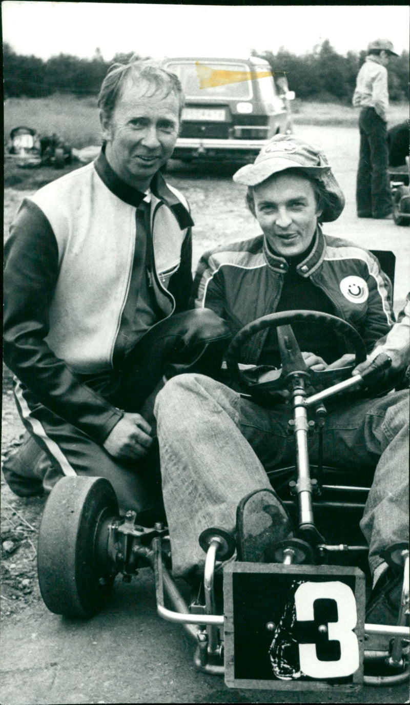 Go-kart 1977 - Vintage Photograph