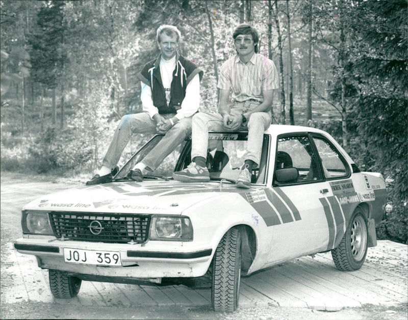 Göran Nyström & Henning Lindahl - Vintage Photograph