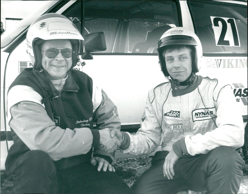 Hasse Öhlund & Mats Helgesson - Vintage Photograph