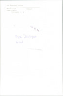 Eva Dahlgren - Vintage Photograph