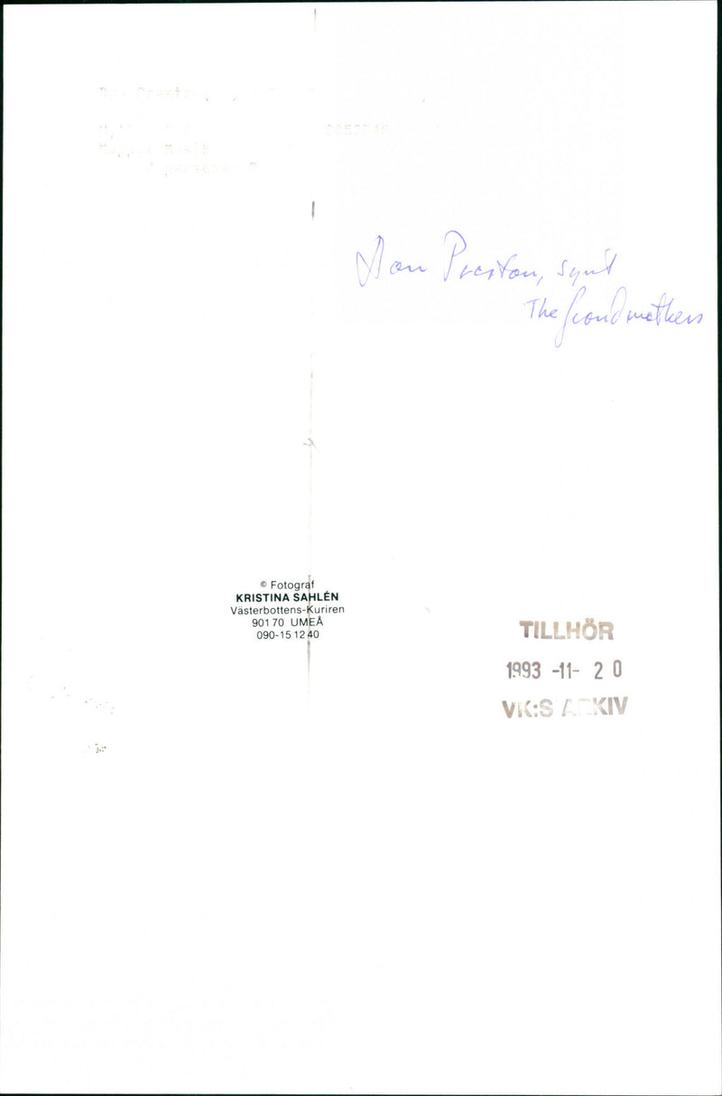 Don Preston - Vintage Photograph