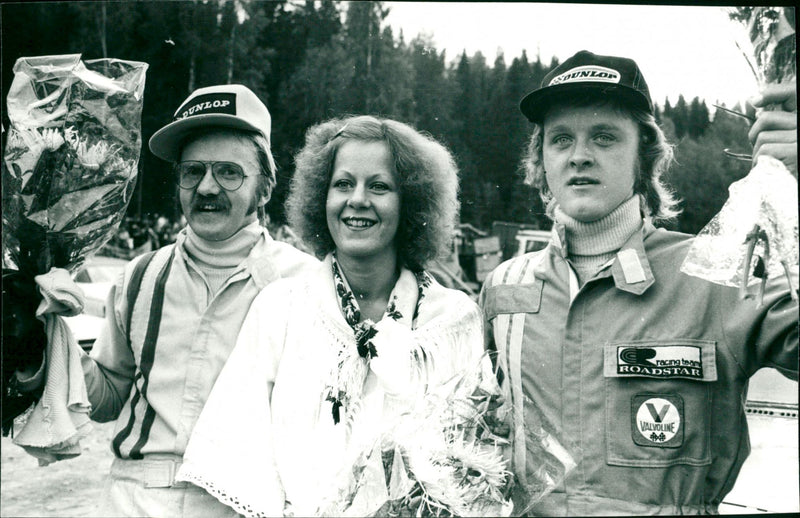 Enor Westberg, Carina Marklund and Kent Hägerström - Vintage Photograph