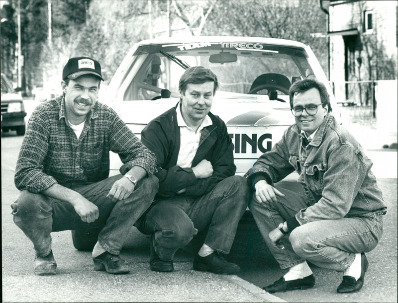 Jan Nordström, Ture Karlsson and Anton Mattsson - Vintage Photograph