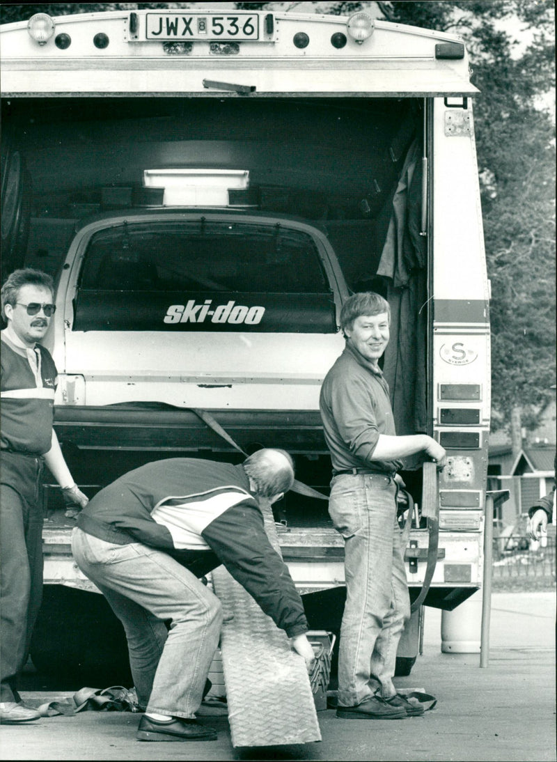 Donald Nilsson, Lars-Erik Hansson and Ture Karlsson - Vintage Photograph