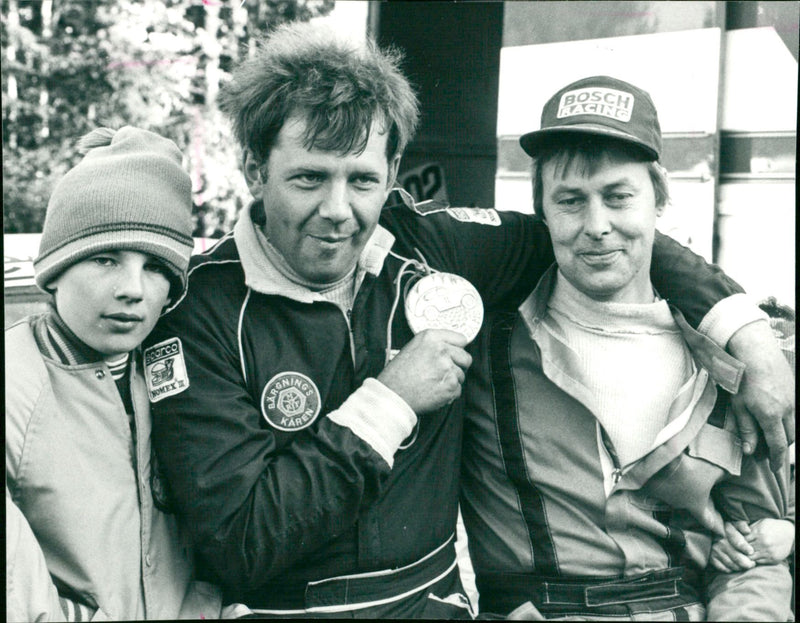 Ture Karlsson and Roland Brändström - Vintage Photograph