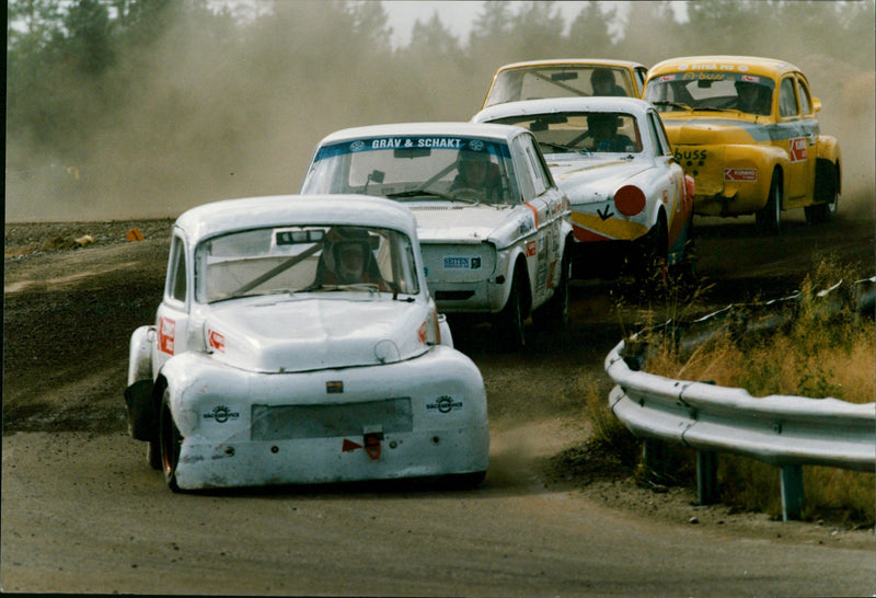 Kumho Cup, rallycross Bussjöbanan - Vintage Photograph