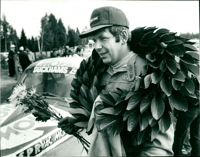 Roland "Gravel-Kalle" Brändström, Rallycross - Vintage Photograph