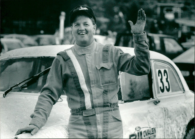 Roger Lindström, folkrace - Vintage Photograph