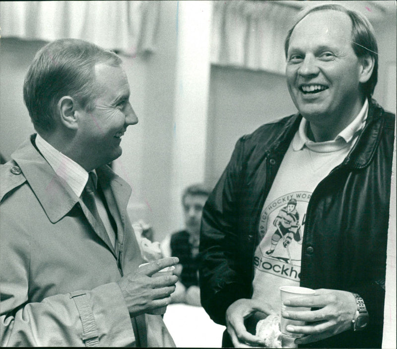 Tommy Sandlin och Ulf Lönnkvist - Vintage Photograph