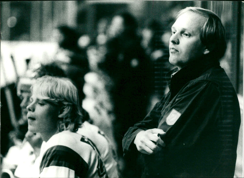 Tommy Sandlin, ishockeytränare MoDo - Vintage Photograph