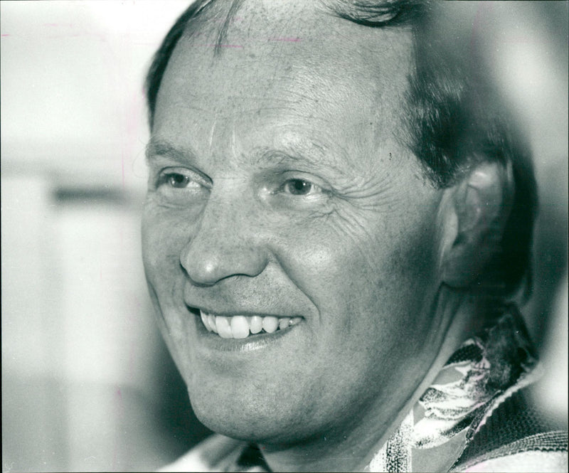 Tommy Sandlin, tränare Björklöven - Vintage Photograph