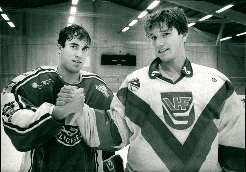 Nicklas Sjöberg och Andreas Wanhainen - Vintage Photograph