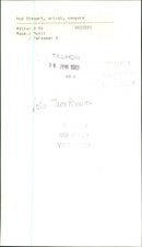 Rod Stewart - Vintage Photograph