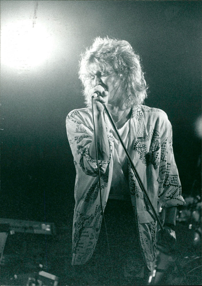 1989 MUSIC PERSONS MRS SHELF NILSON ARCHIVE GARHR PEOPLE NILSSOST TOMMY SOOSNKOM - Vintage Photograph