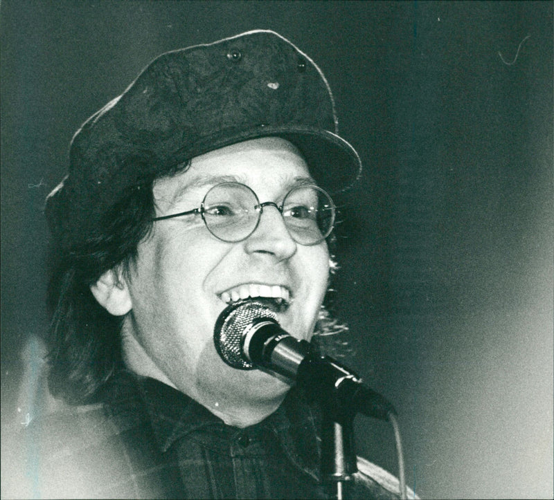 Kjell Oscarsson, comedian, musician - Vintage Photograph