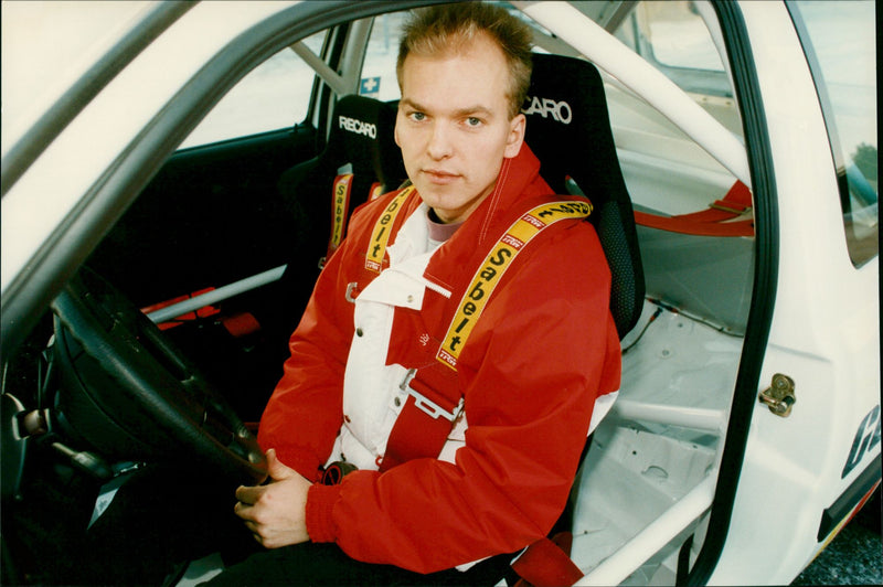 Jörgen Jonasson, Vännäs MK-rally - Vintage Photograph