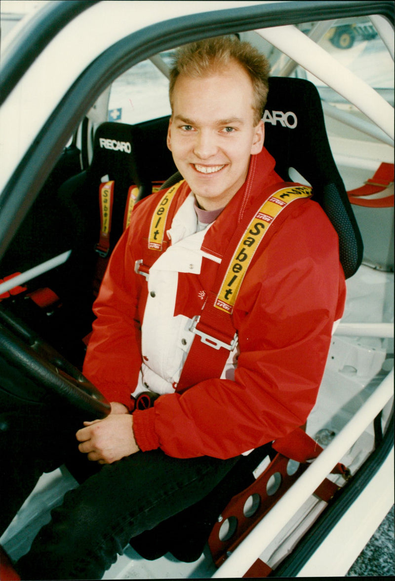 Jörgen Jonasson, Vännäs MK-rally - Vintage Photograph