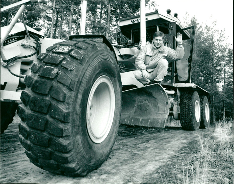 Håkan Johansson, Umeå AK, VK-guldet 1991 - Vintage Photograph