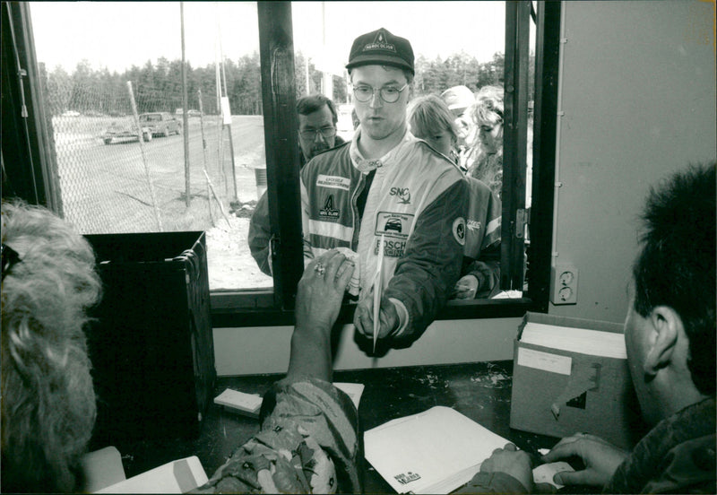 Anders Nilsson, folk race, Umeå AK - Vintage Photograph
