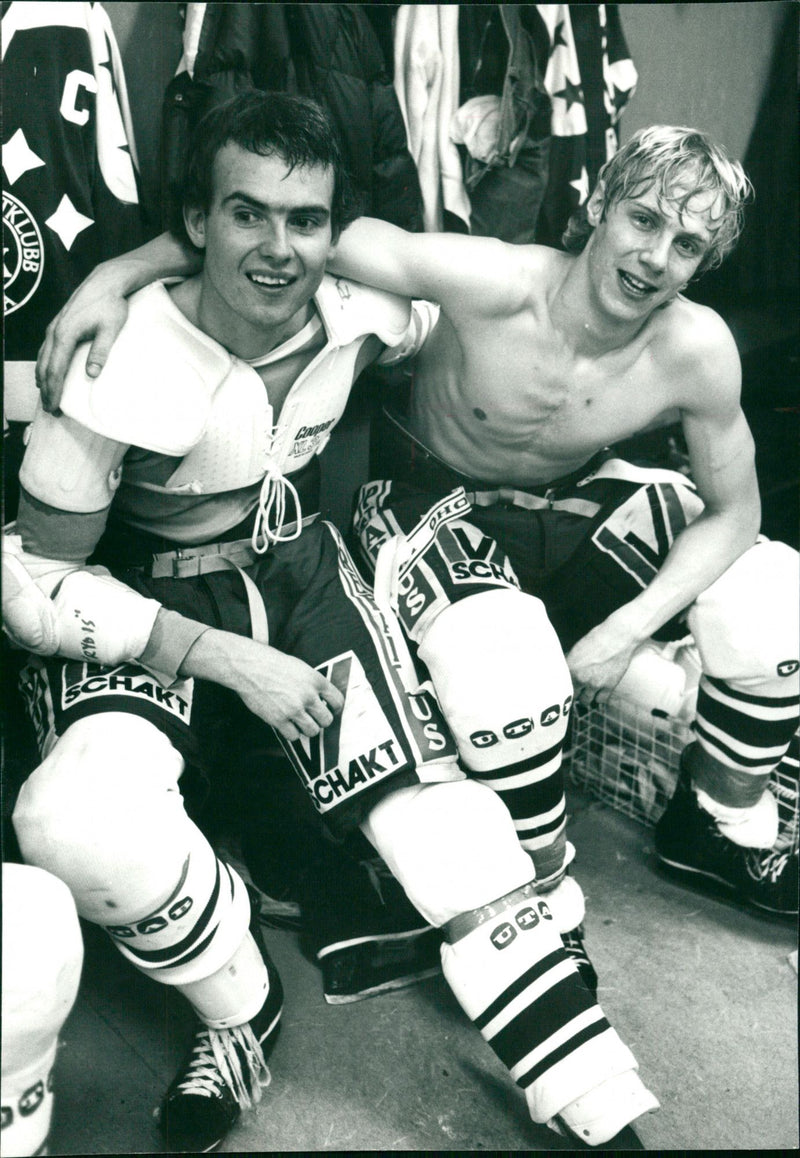 Anders Rydfjäll och Kåre Pettersson - Vintage Photograph