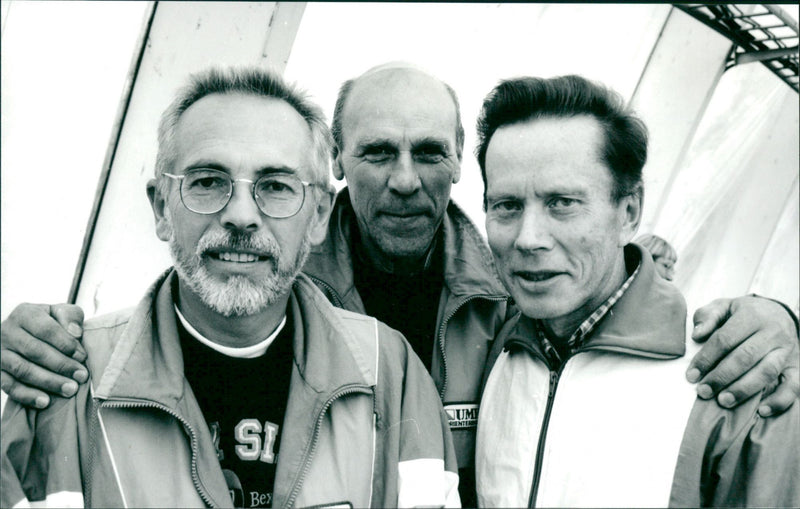 Lars Forsberg, Runar Marktin och Sven-Erik Lundgren - Vintage Photograph