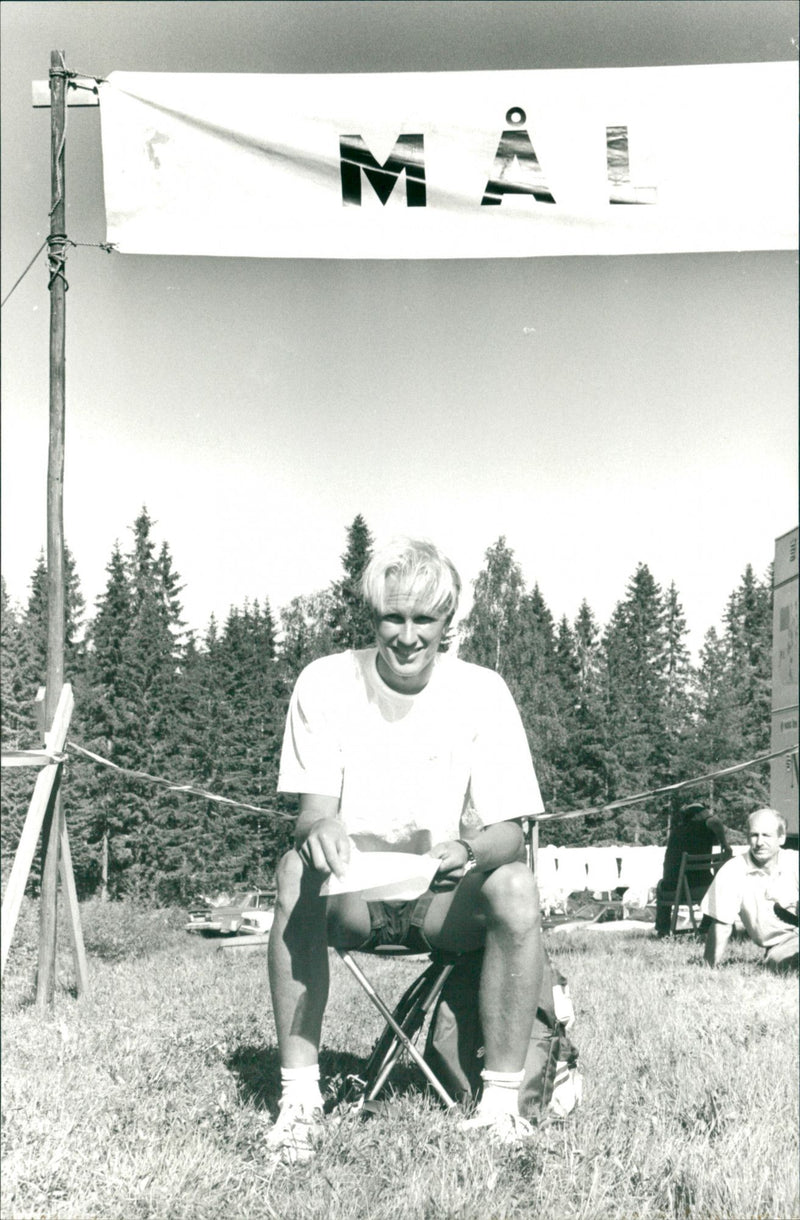 Greger Berglund, IFK Umeå orientering - Vintage Photograph