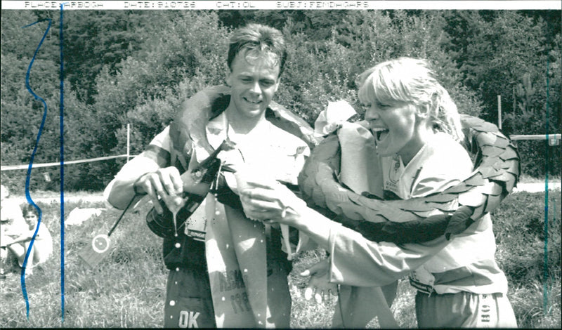 Arja Hannus Orientering - Vintage Photograph