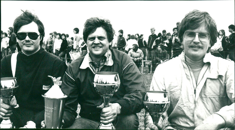 Three winners - Vintage Photograph