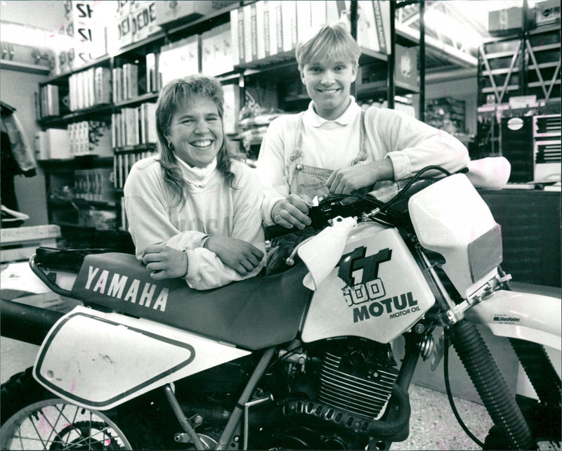 Elisabeth Kjellkvist & Per-Anders Eriksson - Vintage Photograph