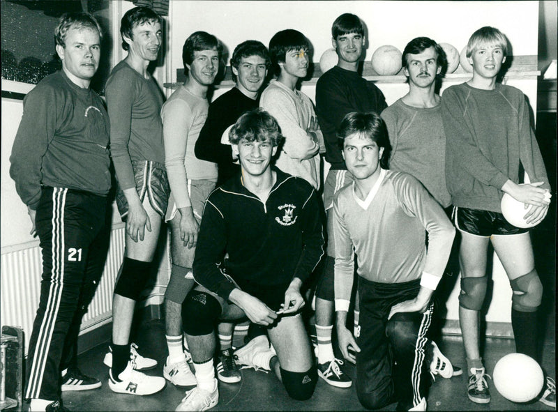 Vännäs volleyball - Vintage Photograph