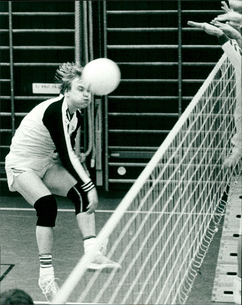 Ove Nordin. Vännäs Volleyball - Vintage Photograph